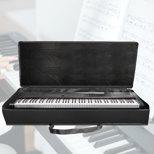 Tosnail 61-Note Keyboard Gig Bag, Soft Piano Case Padded with 6mm Cotton, Piano Case with Handles and Large Pocket - 39'' x 16" x 6'' - Image 5