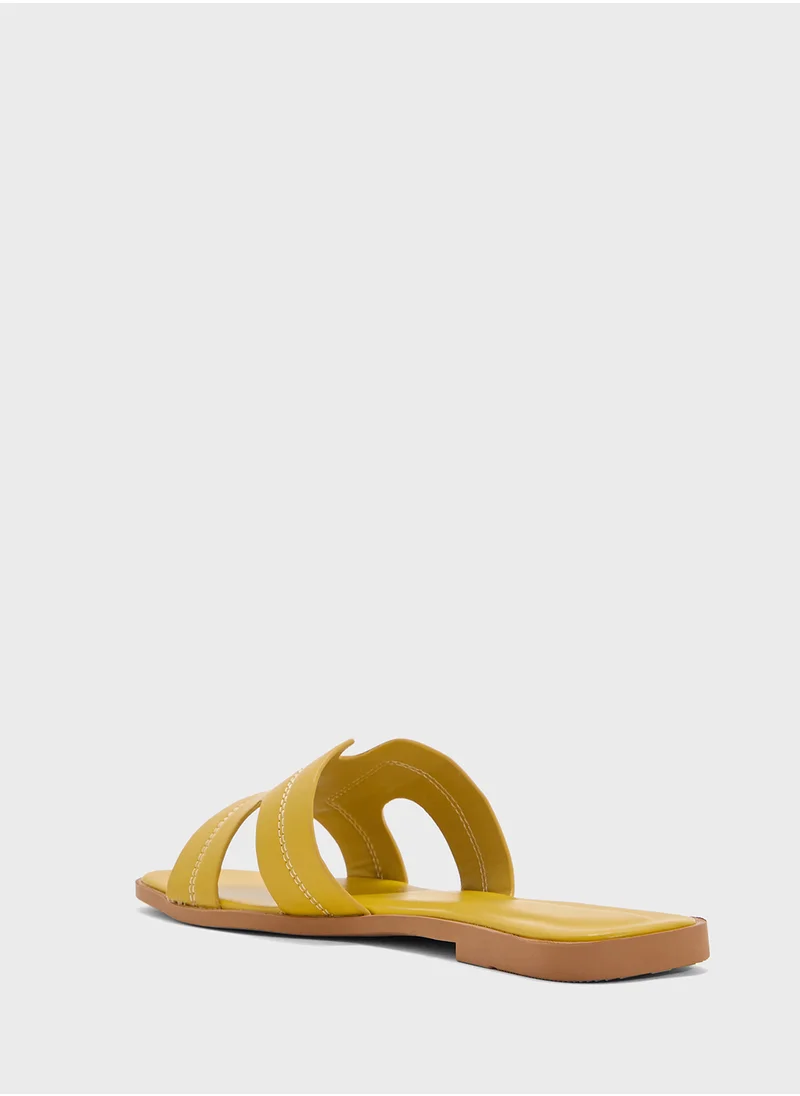 جينجر Womens Casual Flat Sandal