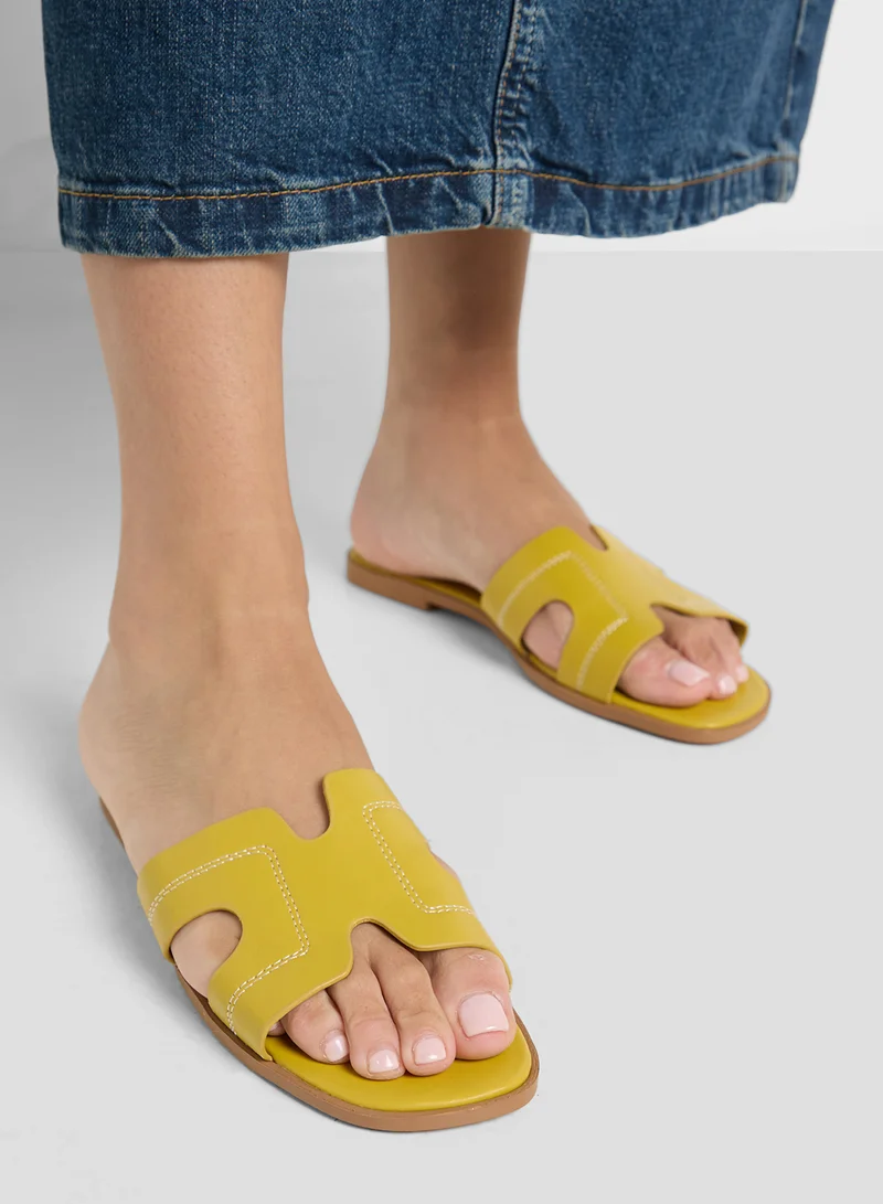 جينجر Womens Casual Flat Sandal