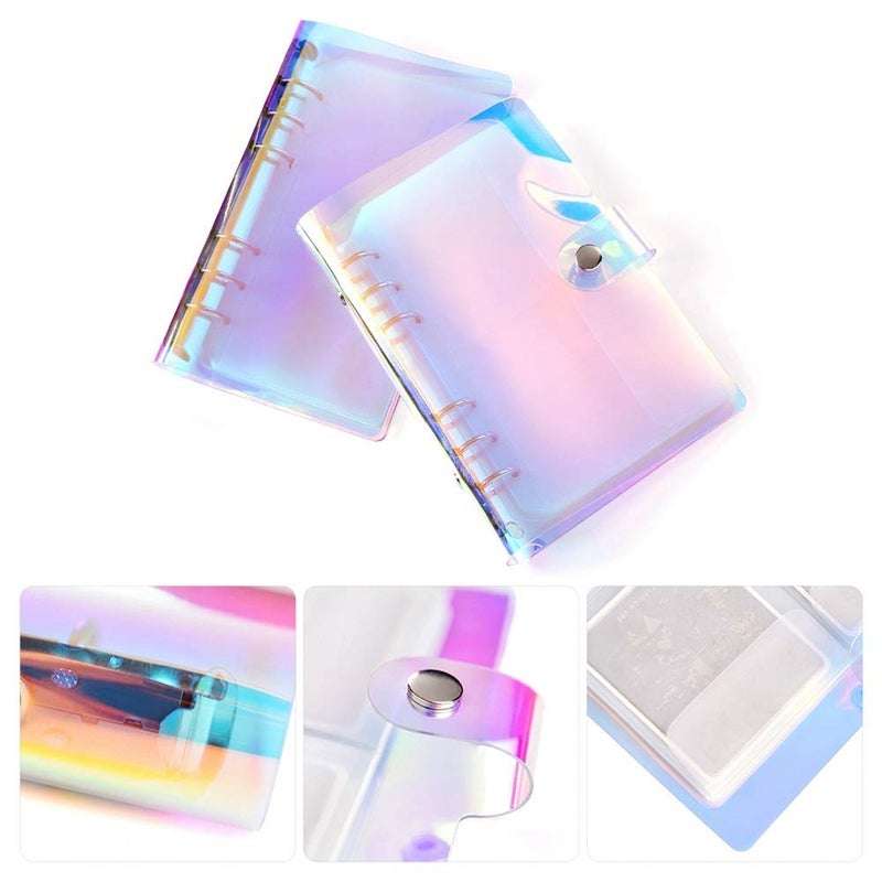 KADS Nail Stamp Plate Stamping Plates Cases Stamp Nail Stencil Holographic Nail Plates Holder Case Stamping Templates Organizer Collection Manicure Template Case with 16 Square Slots