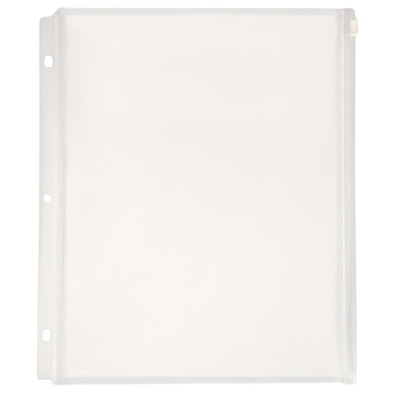 Lion Expanding Zipper Binder Pocket, Clear, Pack of 4 (24700-CR-4P) - Image 5