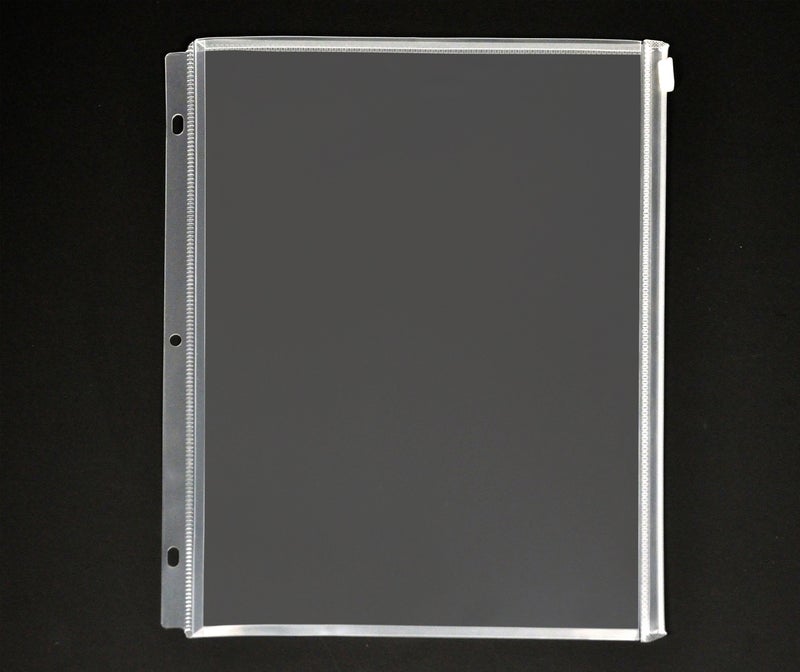 Lion Expanding Zipper Binder Pocket, Clear, Pack of 4 (24700-CR-4P) - Image 2