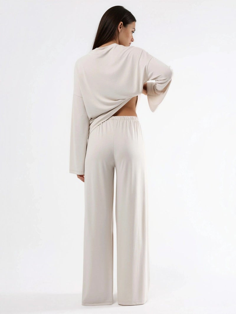 BUSEM Pull On Straight Leg Pants - Image 3