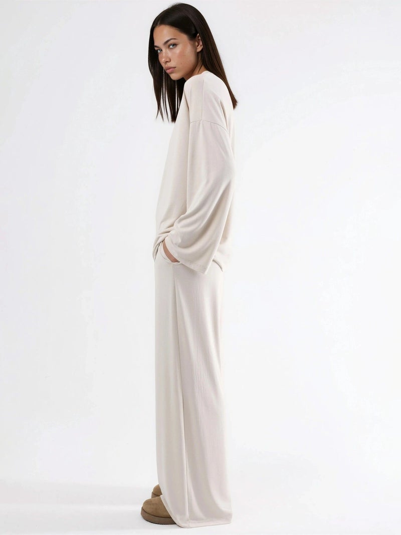 BUSEM Pull On Straight Leg Pants - Image 4