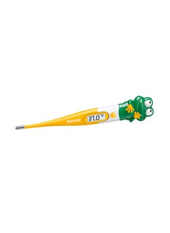 BY11 - Frog Instant Thermometer With Cute Character, Extra Flexible Tip, Results In 10 Seconds, Fever Alarm, Recalls Last Reading, Certified Medical Device