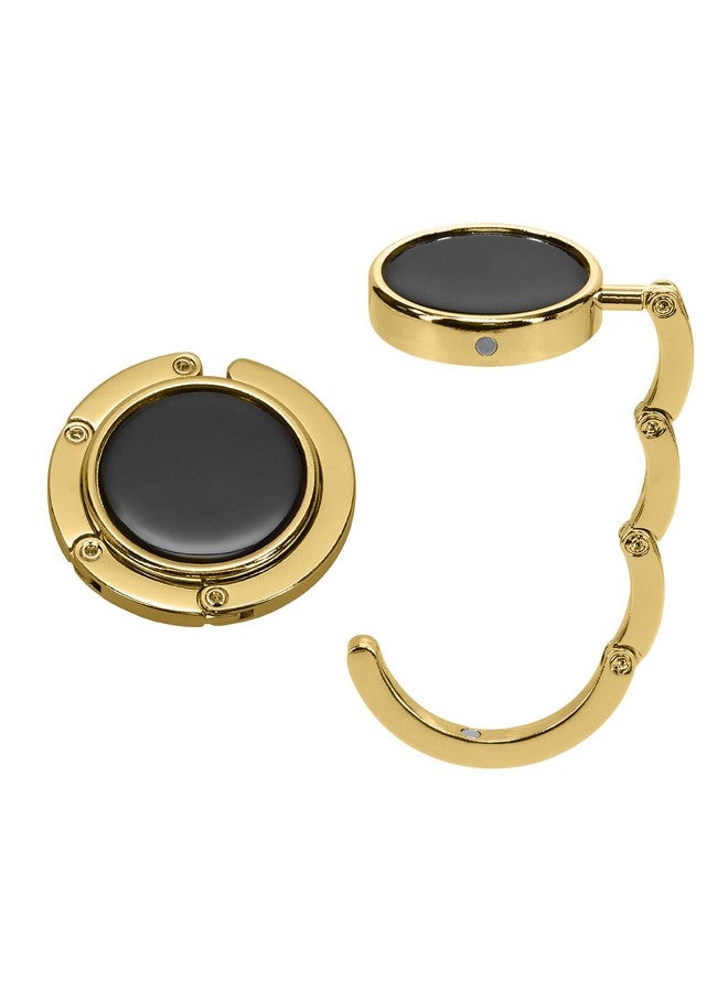 kwmobile Purse Hanger for Table (Set of 2) - Purse Hook for Table - Folding Handbag Hanger - Portable Bag Holder - Image 1