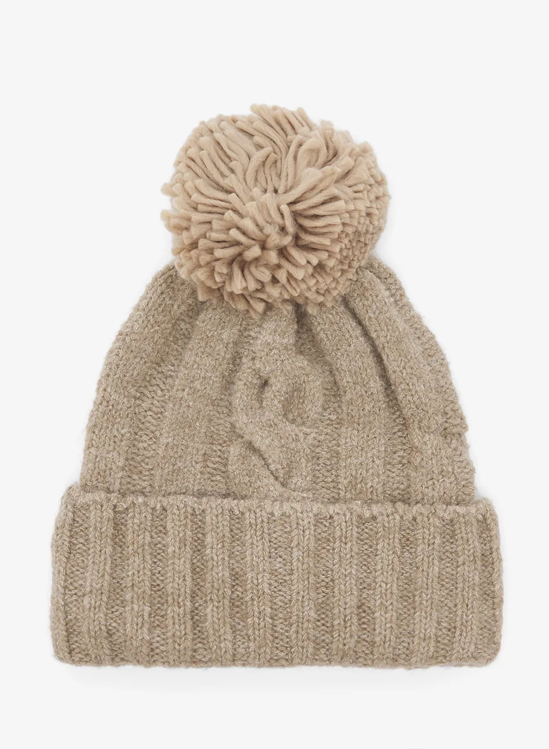 جينجر 3PK Beanie, Scarf & Glove Knitwear Set