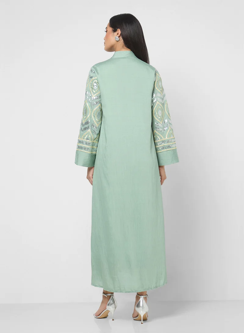 Khizana Embroidered Kaftan