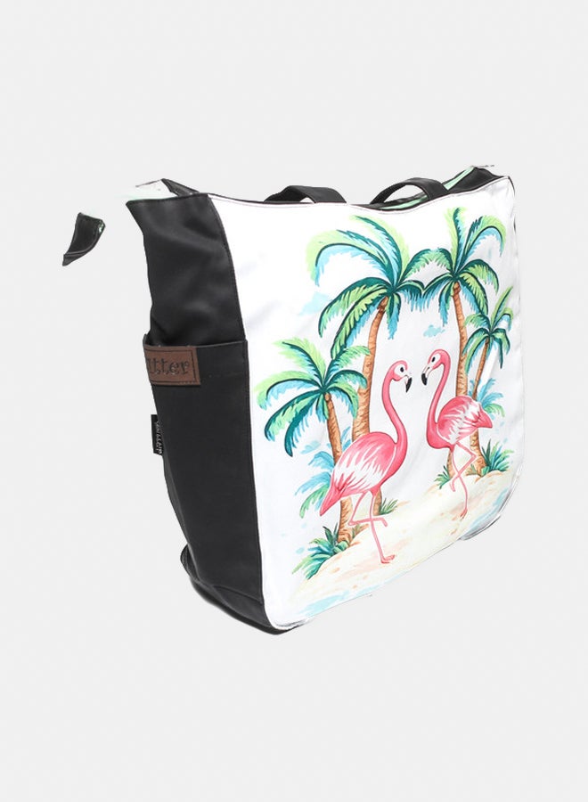 Glitter Women Bag for Summer - White - Image 2