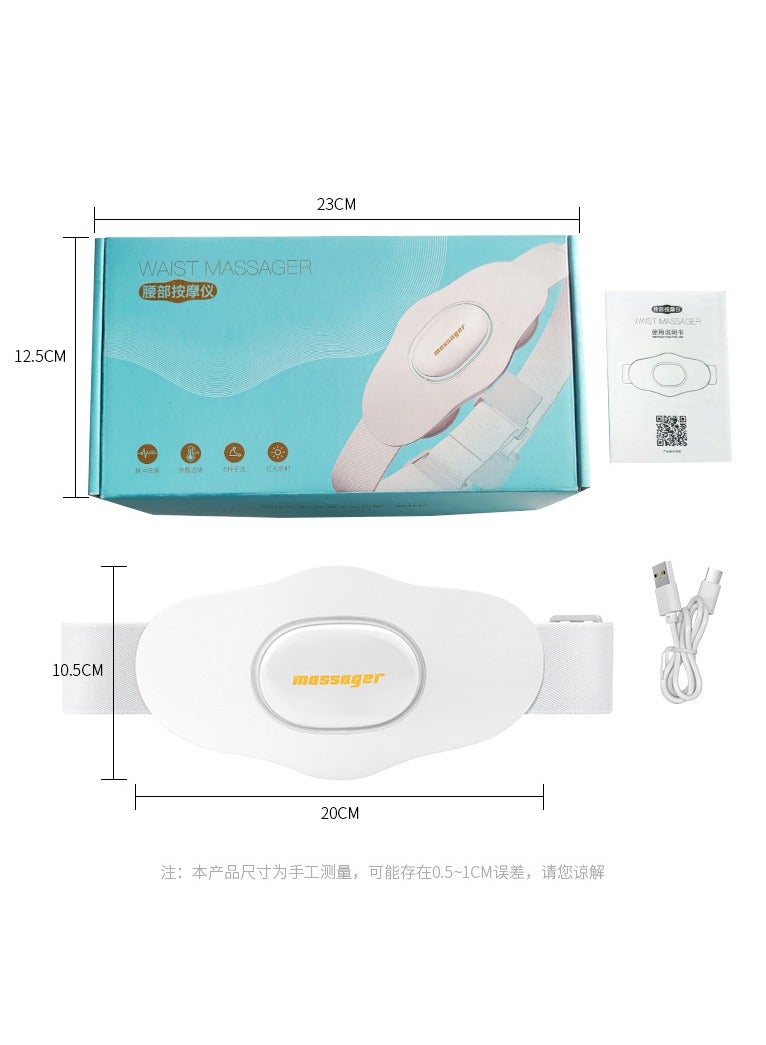 general Functional Remote Heating Abdomen Massager Lumbar Massage Instrument Red Light Warm Palace Massage Belt - Image 2