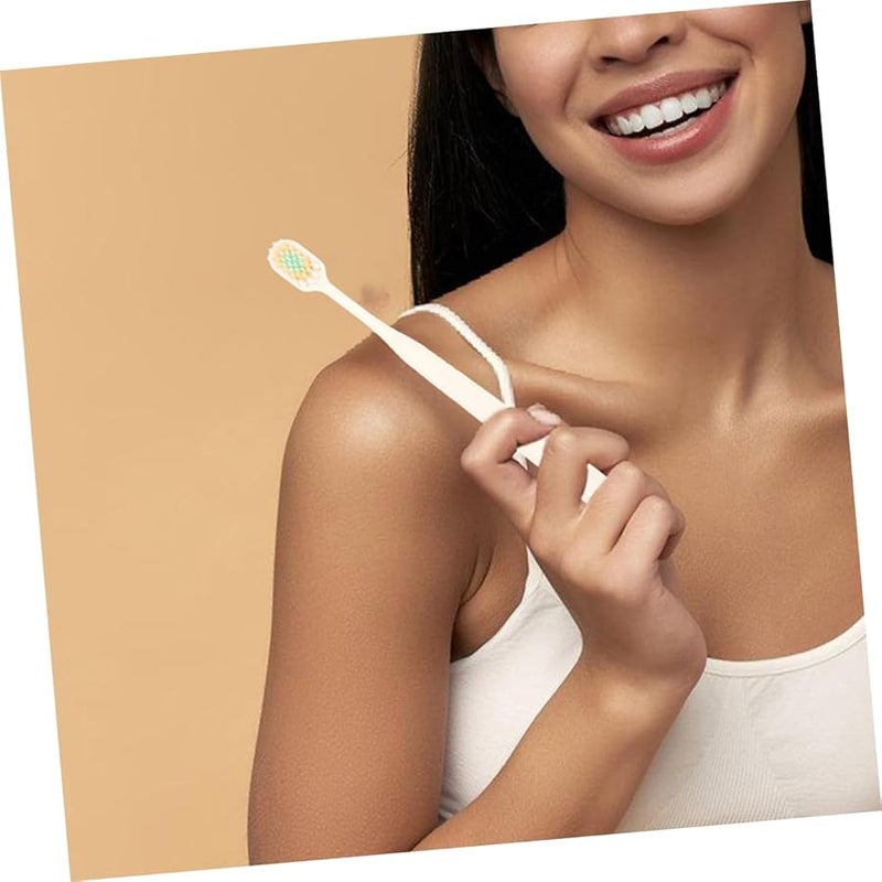 PartyKindom 9 Pack Soft Bristle Toothbrushes Wide Brush For Adults And Gums Comfortable Cleaning - Image 5