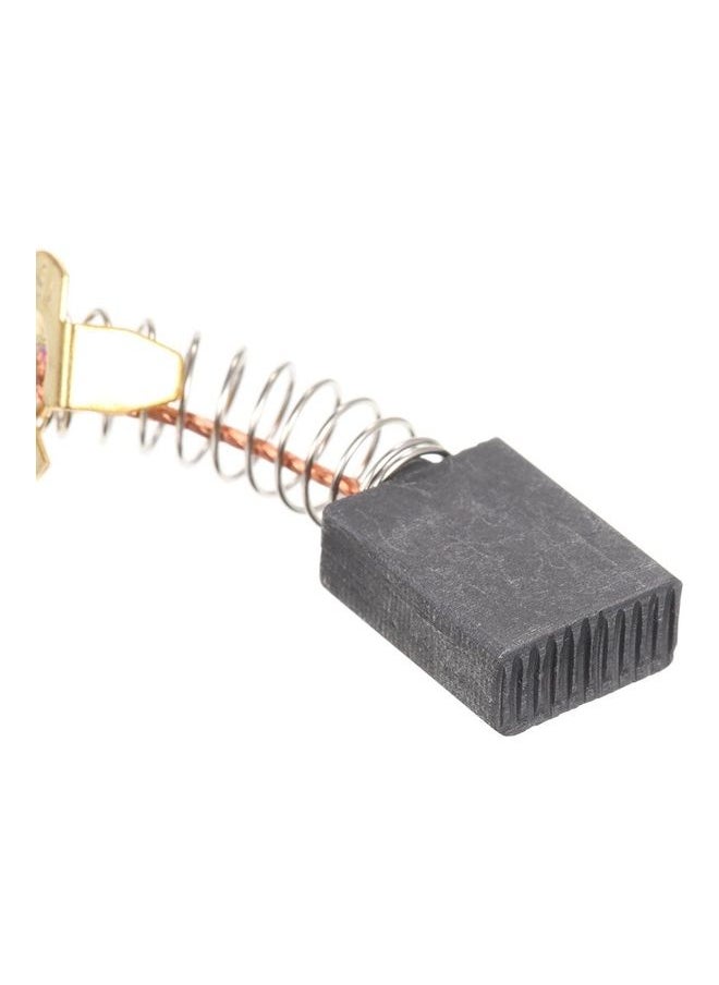 Generic 10-Piece Replacement Carbon Motor Brush Set Grey/Gold/Silver  - Image 4