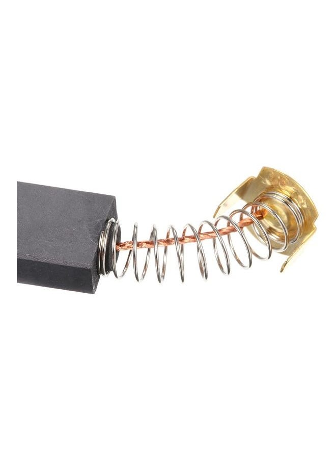 Generic 10-Piece Replacement Carbon Motor Brush Set Grey/Gold/Silver  - Image 5