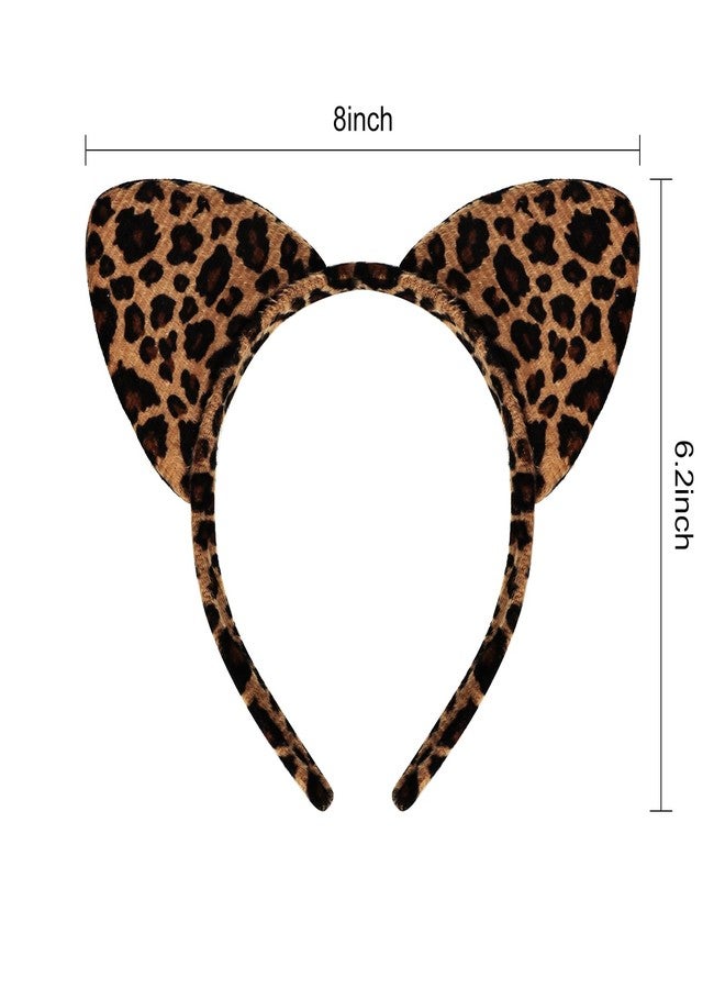 YARIEW 12 Pcs Cat Ears Headbands Animal Ears and Horns Headband Plush Horns Cosplay Costume Halloween Christmas - Image 2