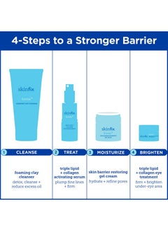 Skinfix Barrier+ Foaming Clay Cleanser Claytofoam Facial Cleanser To Help Detox Cleanse & Reduce Excess Oil 5 Oz  - Image 4