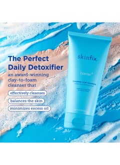 Skinfix Barrier+ Foaming Clay Cleanser Claytofoam Facial Cleanser To Help Detox Cleanse & Reduce Excess Oil 5 Oz  - Image 2