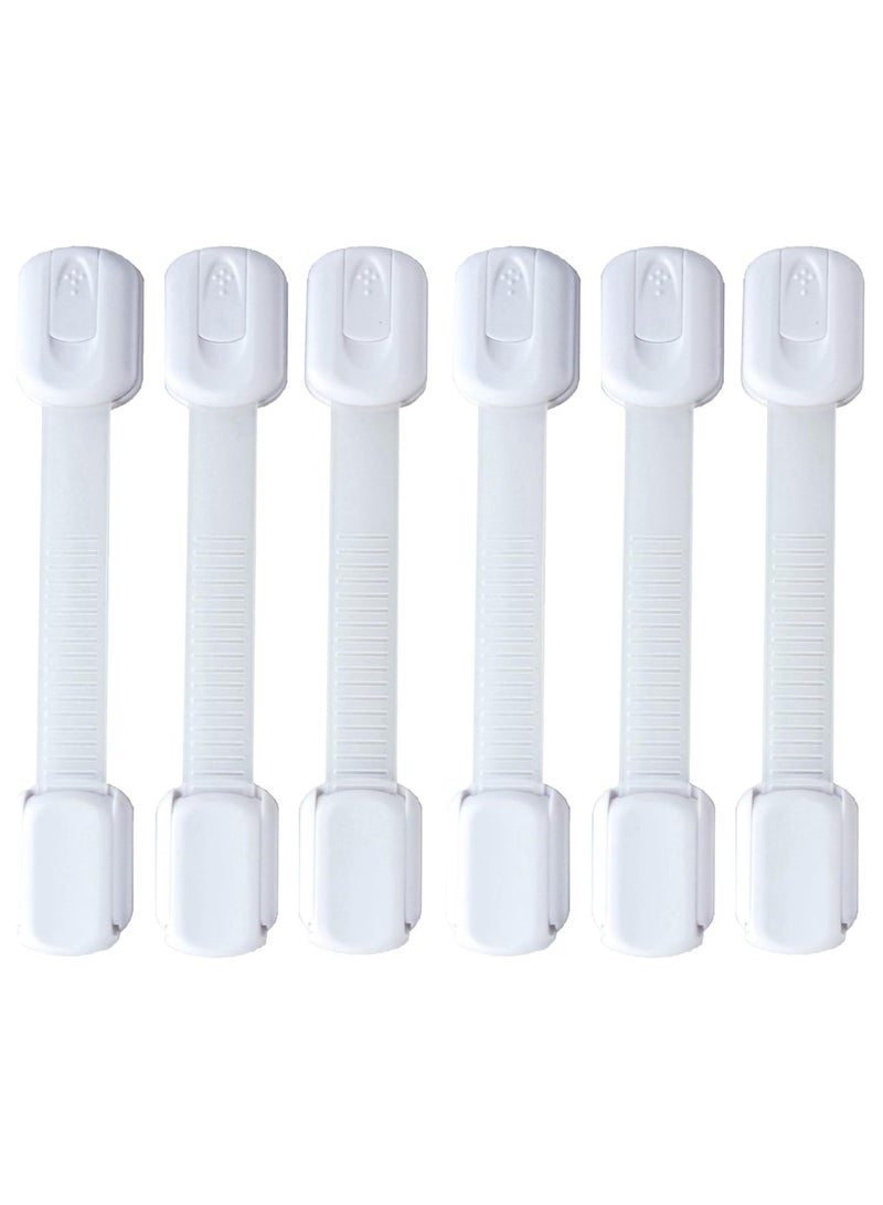 Sybil's Childproofing Safety Kit, 6 Adjustable Cabinet Locks, 4 Door Stoppers, 4 U Locks, 12 Corner Guards, 14 Socket Cover, Home Safeguarding - Image 2