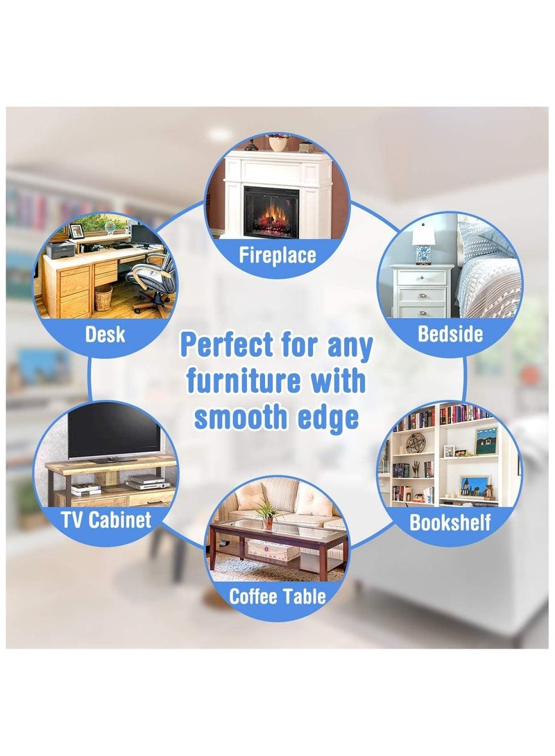 Sybil's Childproofing Safety Kit, 6 Adjustable Cabinet Locks, 4 Door Stoppers, 4 U Locks, 12 Corner Guards, 14 Socket Cover, Home Safeguarding - Image 4