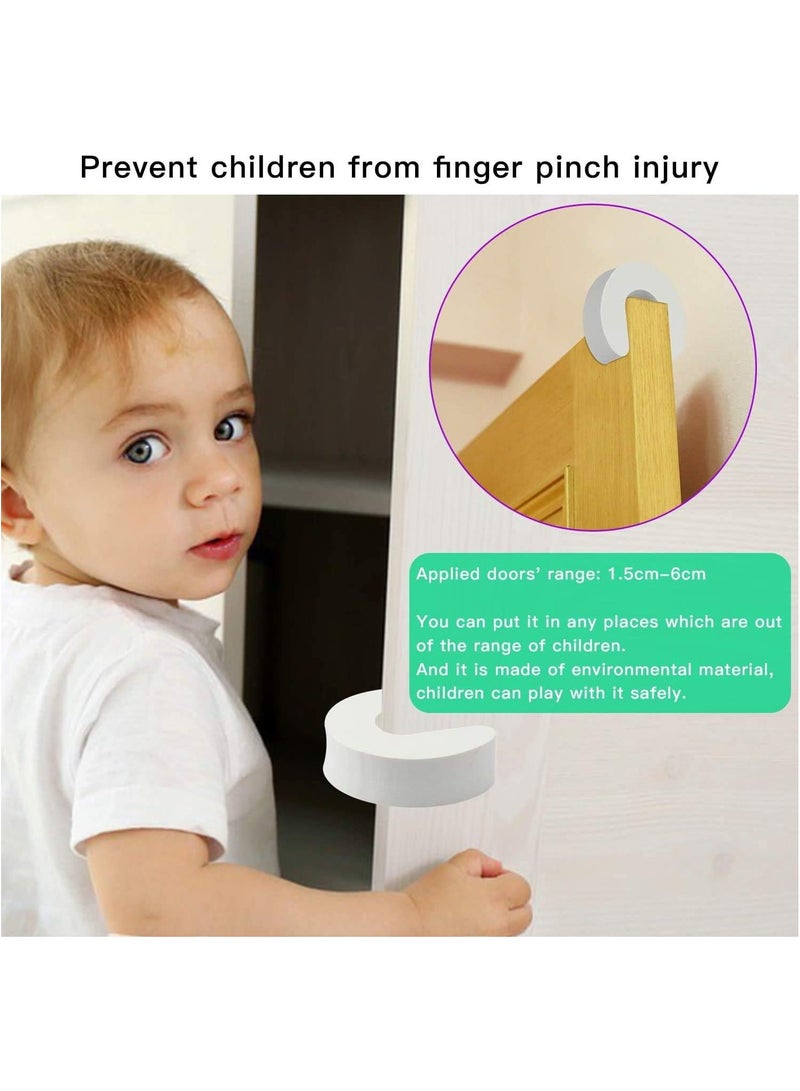 Sybil's Childproofing Safety Kit, 6 Adjustable Cabinet Locks, 4 Door Stoppers, 4 U Locks, 12 Corner Guards, 14 Socket Cover, Home Safeguarding - Image 5