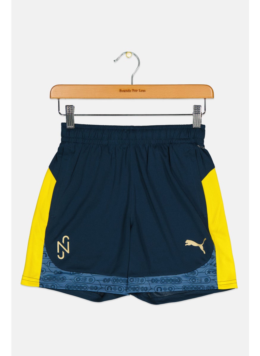 PUMA Kids Boy Brand Logo Nymar JR Football Shorts, Multicolor  - Image 1