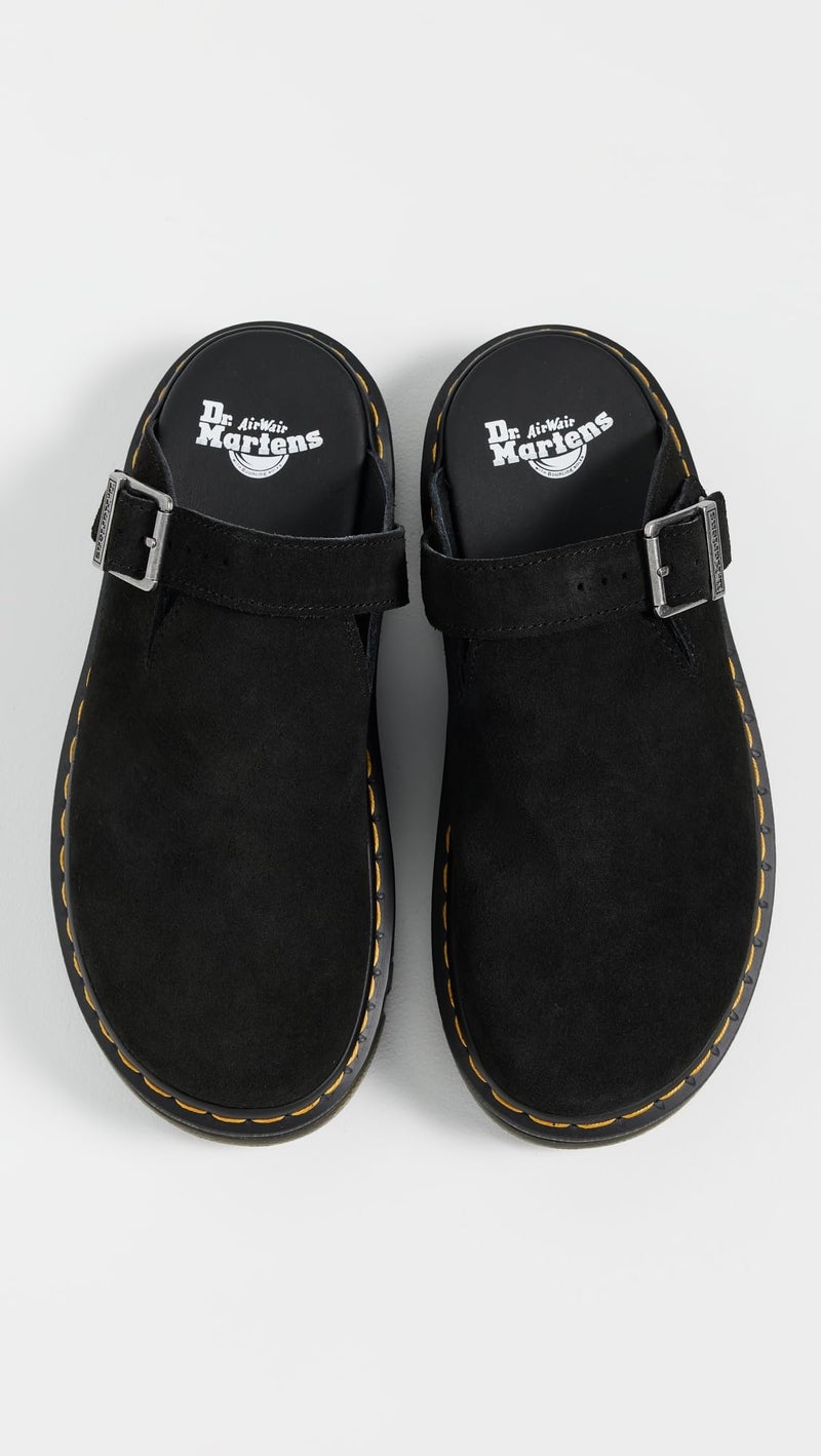 Dr. Martens Unisex Zebzag Mule, Black Eh Suede, 7UK, 9 US Women/8 US Men - Image 4