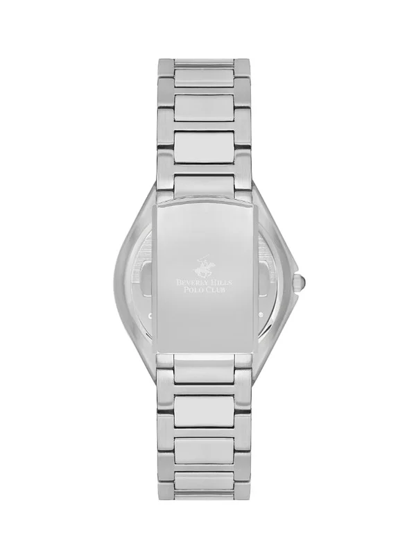BEVERLY HILLS POLO CLUB Beverly Hills Polo Club BP3560X.390 Women Analog Display Watch & Metal Strap Silver