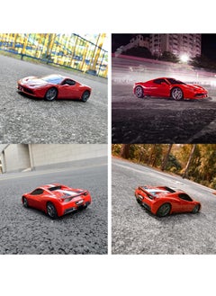 RASTAR 1:24 Scale Official Licensed Ferrari 458 Speciale A Electric Remote Control Sport Racing Hobby Toy Car, RC Car Model Vehicle Gift for Boys, Girls, Teens and Adults - Red  - Image 4