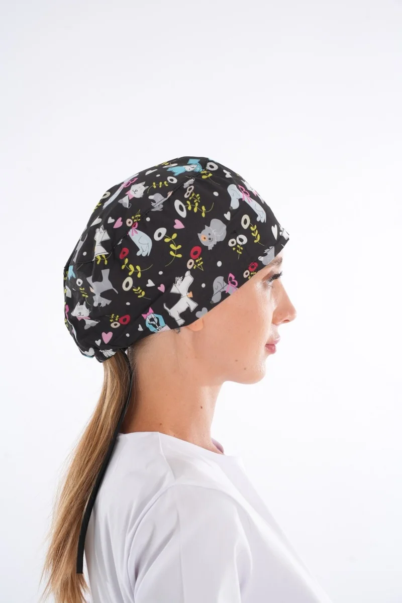 Nur Medikal Giyim Nur Medical Clothing Lovely Friends Doctor Nurse Cook Veterinarian Surgical Bonnet