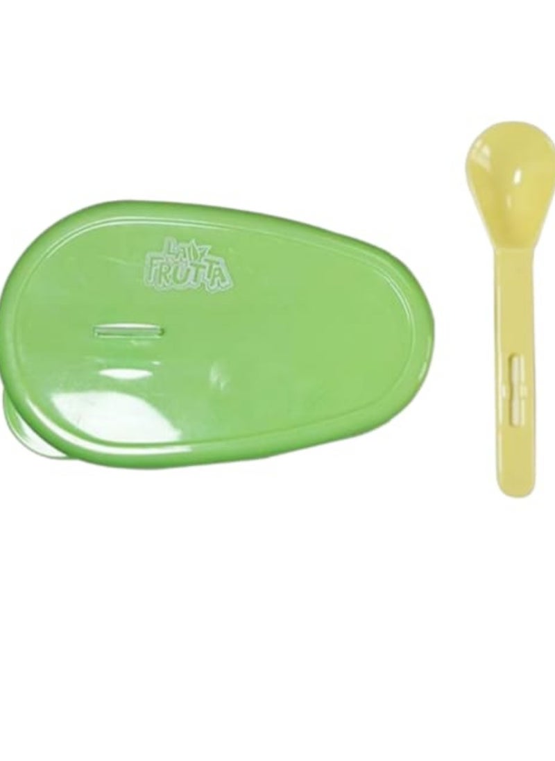 La Frutta - La Frutta baby food Bowl safe plate for kids - green - Image 1