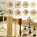 BangBangDa Zen Garden Stamps Rake Gifts Patterns Sand Play Therapy Kit Meditation Tool Accessories Supplier Mini Office Tabletop Miniature Sandbox Father Mother Mon Dad Man Women Zen Gifts - Image 3