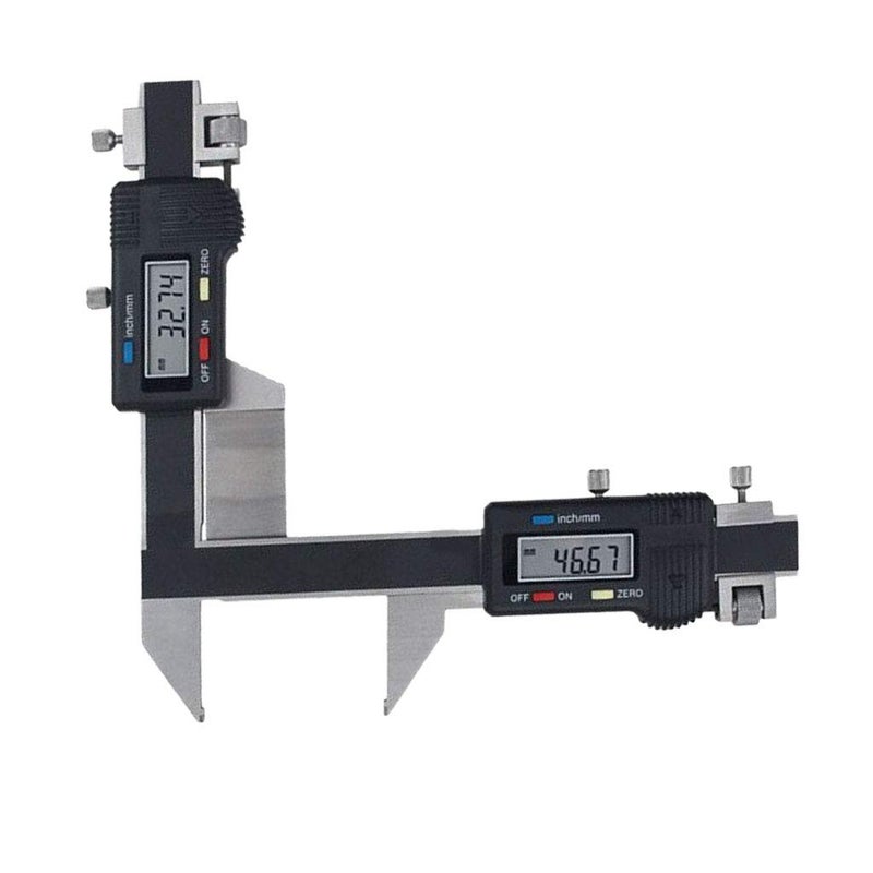 klarako Gear Tooth Caliper, Digital Display for Measuring Hobs, Form and Thread Tool - Image 1