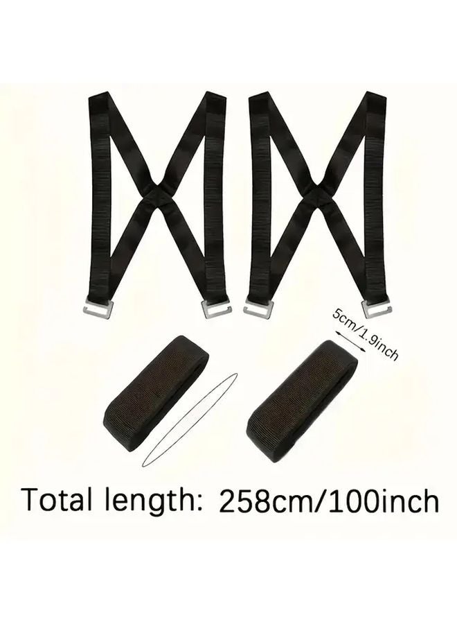 Heavy Duty Adjustable Moving Straps For Two Movers Supports Up To 800 Lbs - Image 3