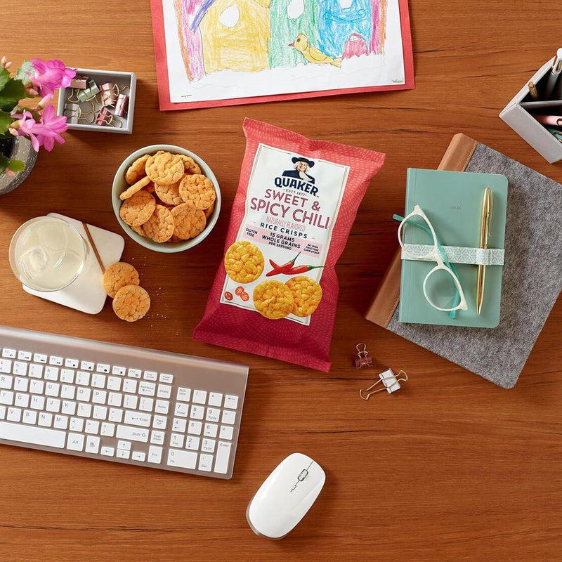 Quaker عبوة متنوعة من كراكرز الأرز من كويكر - 12 قطعة مع 6 نكهات لذيذة - Image 5