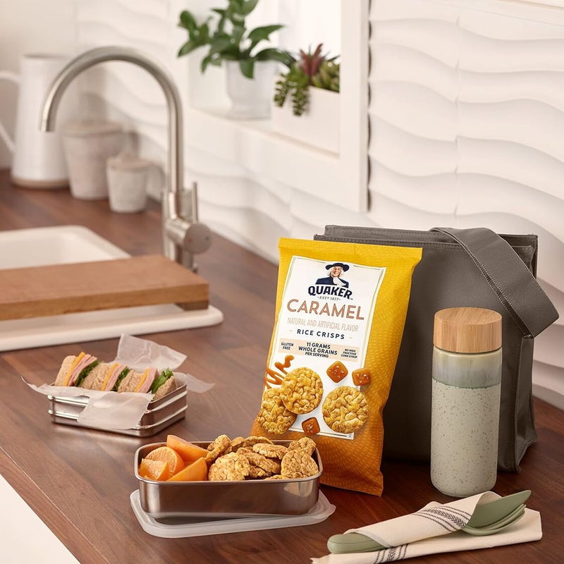 Quaker عبوة متنوعة من كراكرز الأرز من كويكر - 12 قطعة مع 6 نكهات لذيذة - Image 4