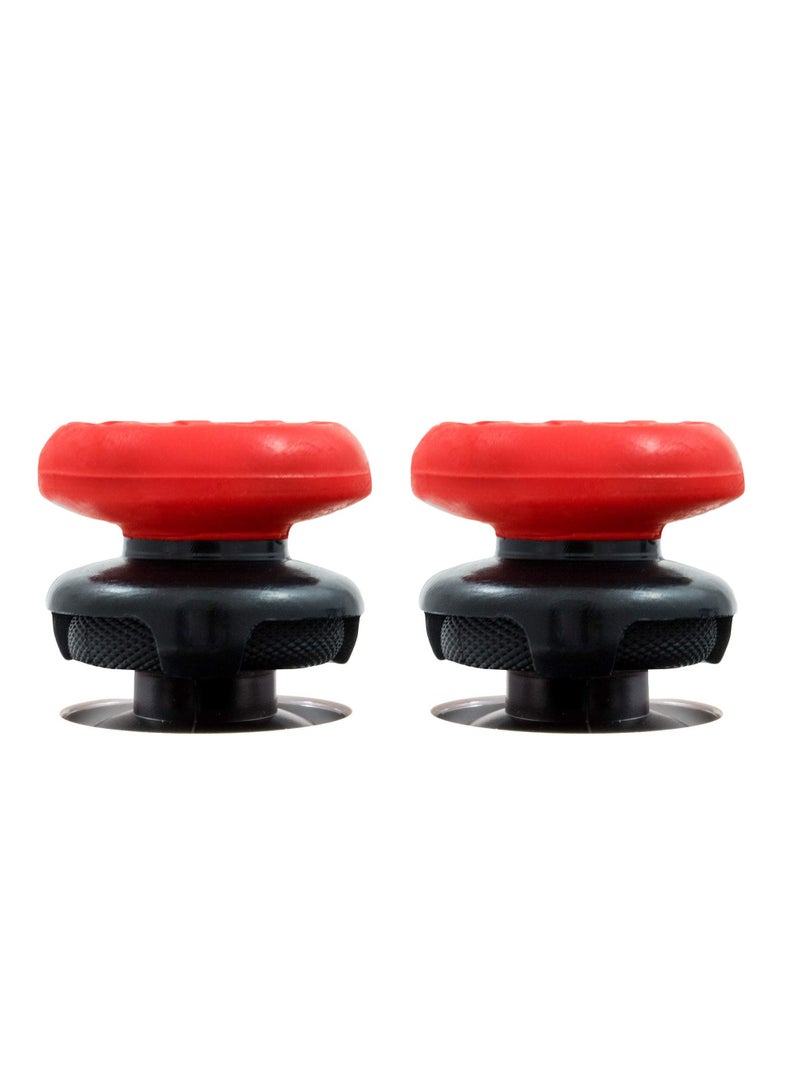 FPS for Playstation 4 (PS4) and Playstation 5 (PS5) Performance Thumbsticks 2 High-Rise Concave (Red) - Image 4