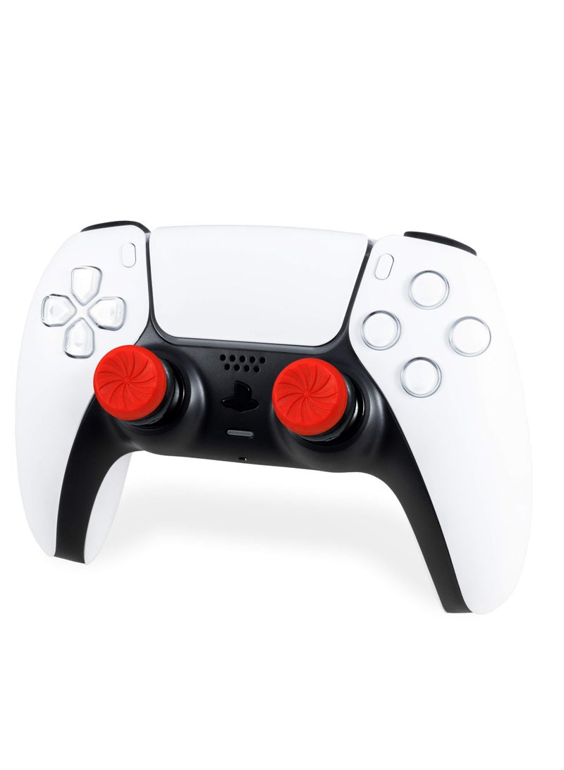 FPS for Playstation 4 (PS4) and Playstation 5 (PS5) Performance Thumbsticks 2 High-Rise Concave (Red) - Image 5