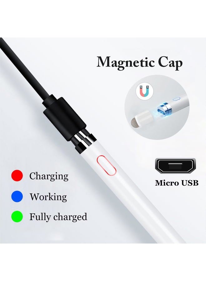 CMARS Active Stylus Pens for Touch Screens, Rechargeable Universal iPad Pencil, Pen for iPad/iOS/Android/iPad Air/Pro/Mini/iPhone/Samsung/Lenovo and More - Image 5