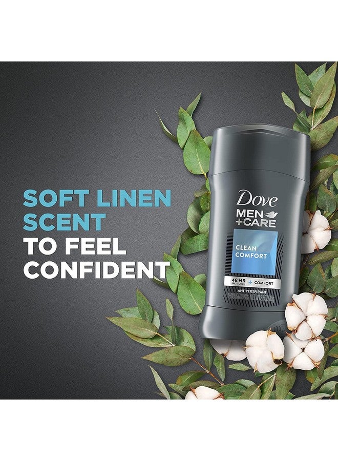 Dove Men + Care Antiperspirant - Clean Comfort - Non-Irritant - Net Wt. 2.7 Oz (76 G) Per Stick - Pack Of 3 Sticks - Image 4