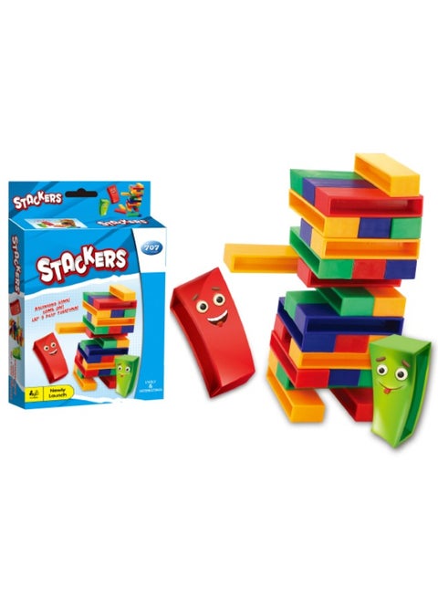 Balance Blocks Board Game, Balance Stacking Blocks Game, Stacking Game Board Games for Boys and Girls, Develop Skills and Strategy, Family Board Game for 3+ Age