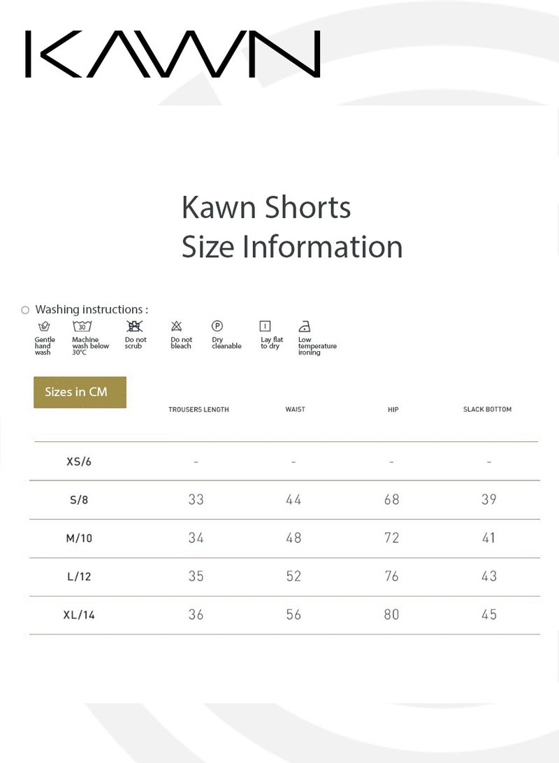 KAWN.YOGA Womens High Waist Contour Workout Sport Yoga Shorts Tummy Control. - Image 5