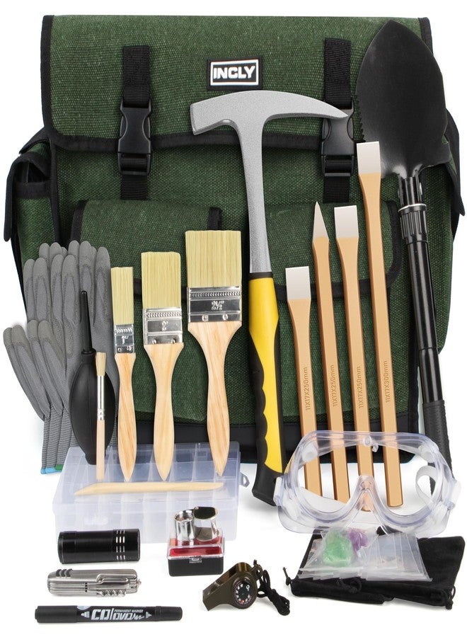 INCLY 26 PCS Geology Rock Pick Hammer Kit - Image 1