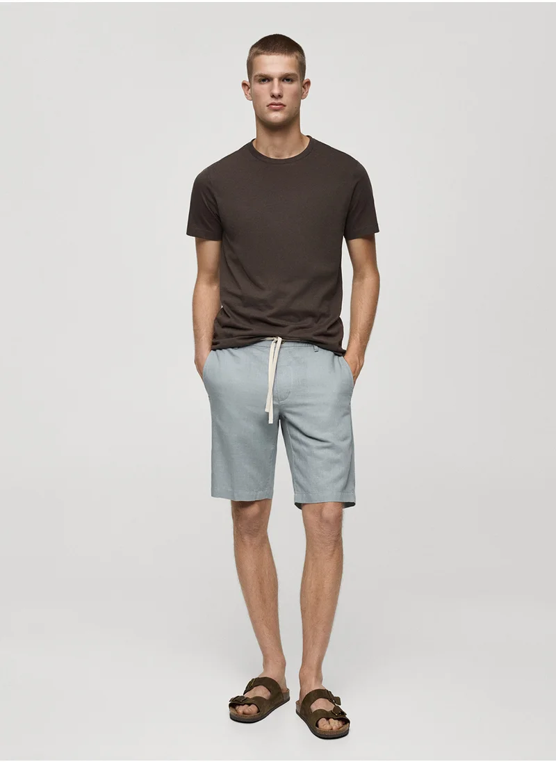 مانجو مان Drawstring Bermuda Shorts