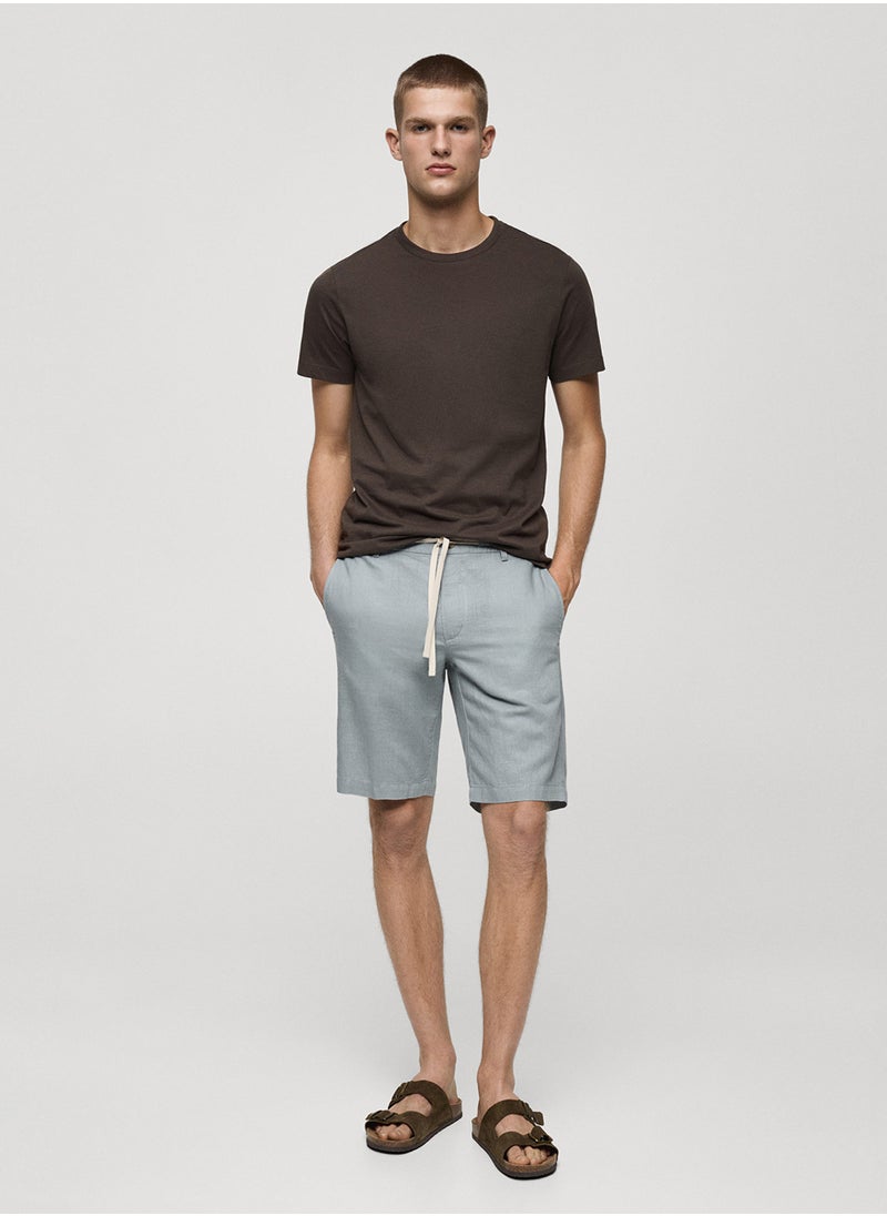 Mango Man - Drawstring Bermuda Shorts - Image 1