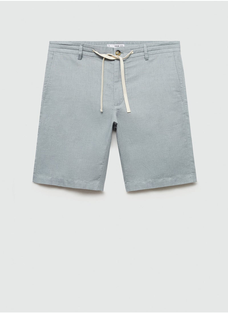 Mango Man - Drawstring Bermuda Shorts - Image 1