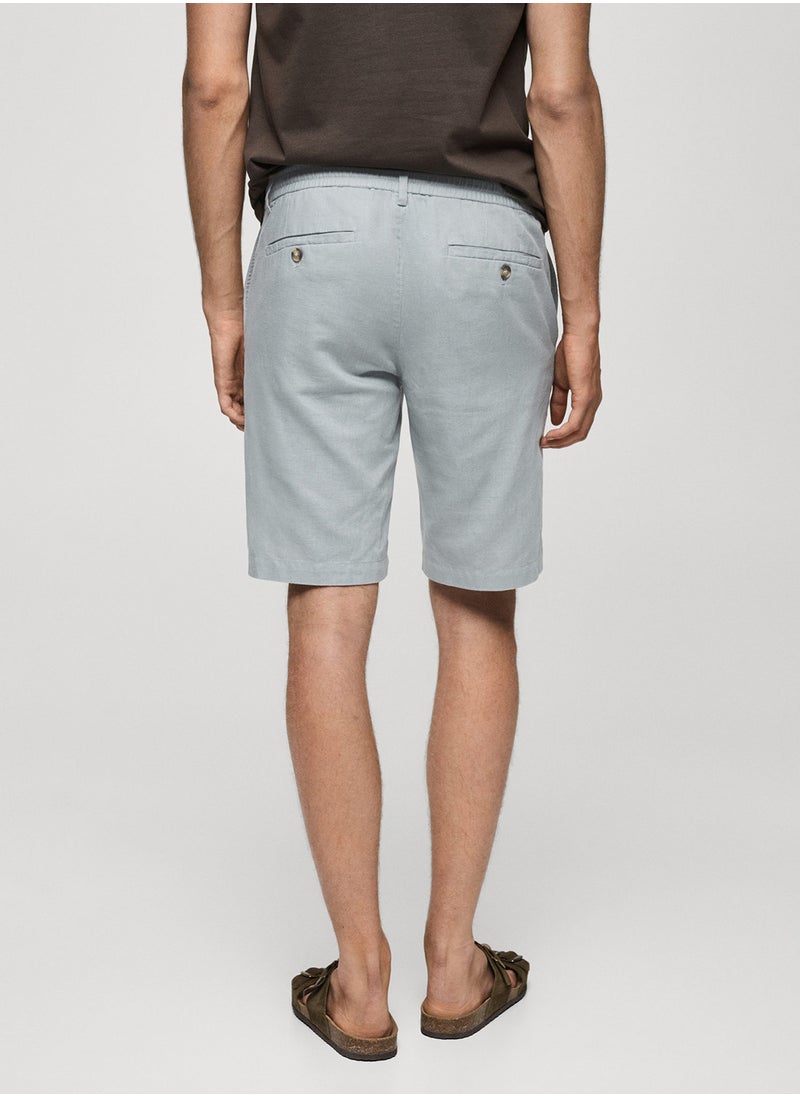 Mango Man - Drawstring Bermuda Shorts - Image 1