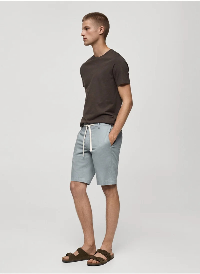 مانجو مان Drawstring Bermuda Shorts