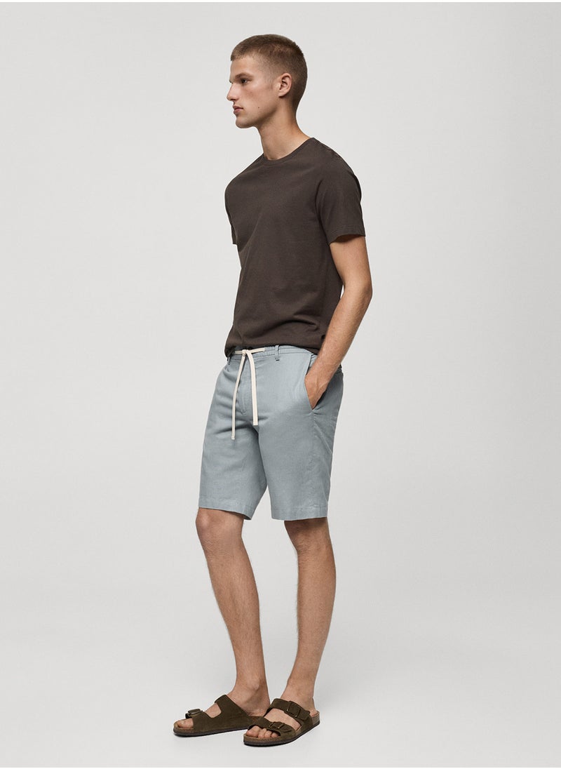 Mango Man - Drawstring Bermuda Shorts - Image 1