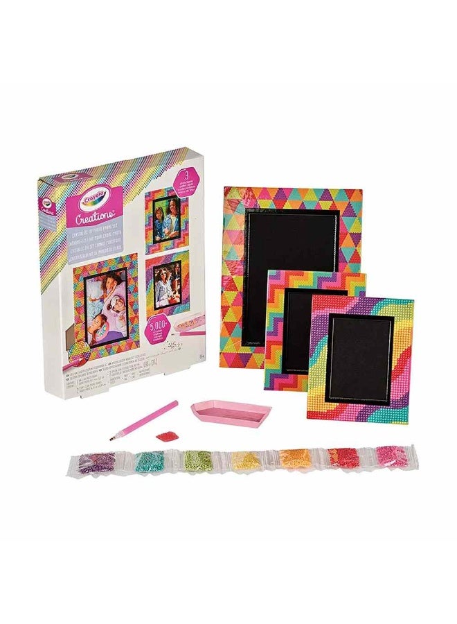 Crayola Creations Crystalize Photo Frame Set - Image 1