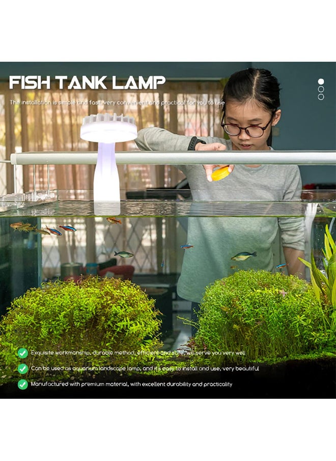 Neostyle Mini Aquarium Light Clip, LED Light for Plant Growth, 5W Light Clip for Small Fish Tanks, Aquascapes  - Image 2