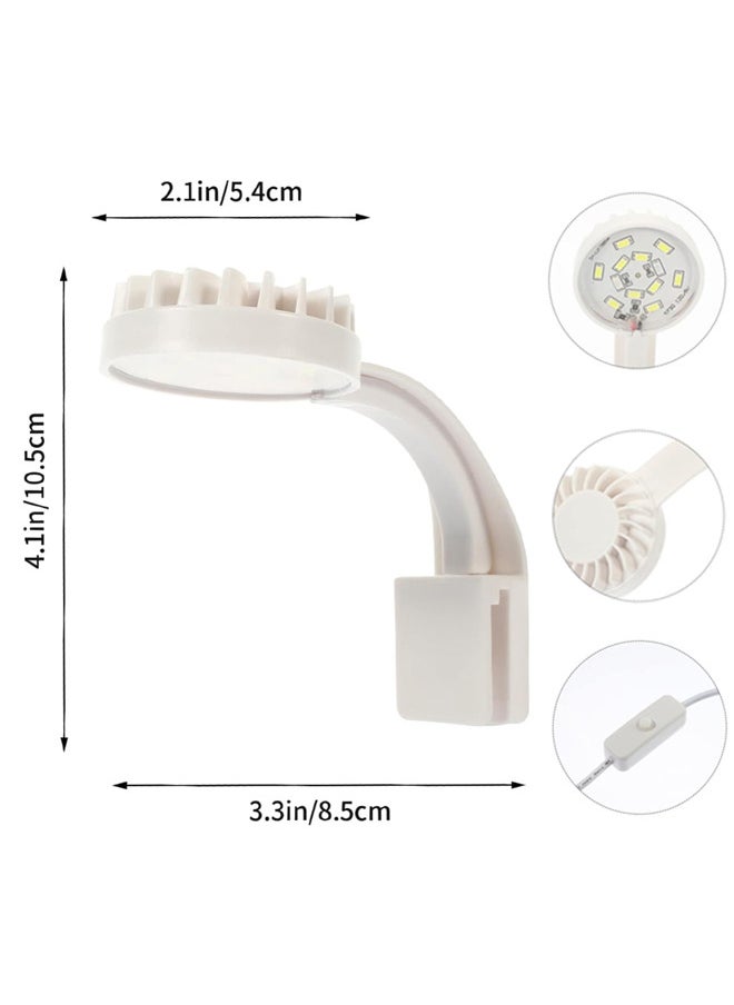 Neostyle Mini Aquarium Light Clip, LED Light for Plant Growth, 5W Light Clip for Small Fish Tanks, Aquascapes  - Image 5